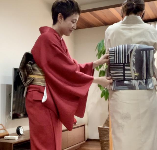 着付け・レッスン KIMONO PLUS   ご自宅出張・オンライン：三ッ星レッスン 岡山